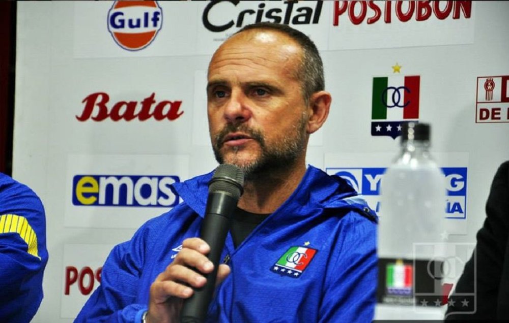 Javier Torrente, técnico de Once Caldas. OnceCaldas.