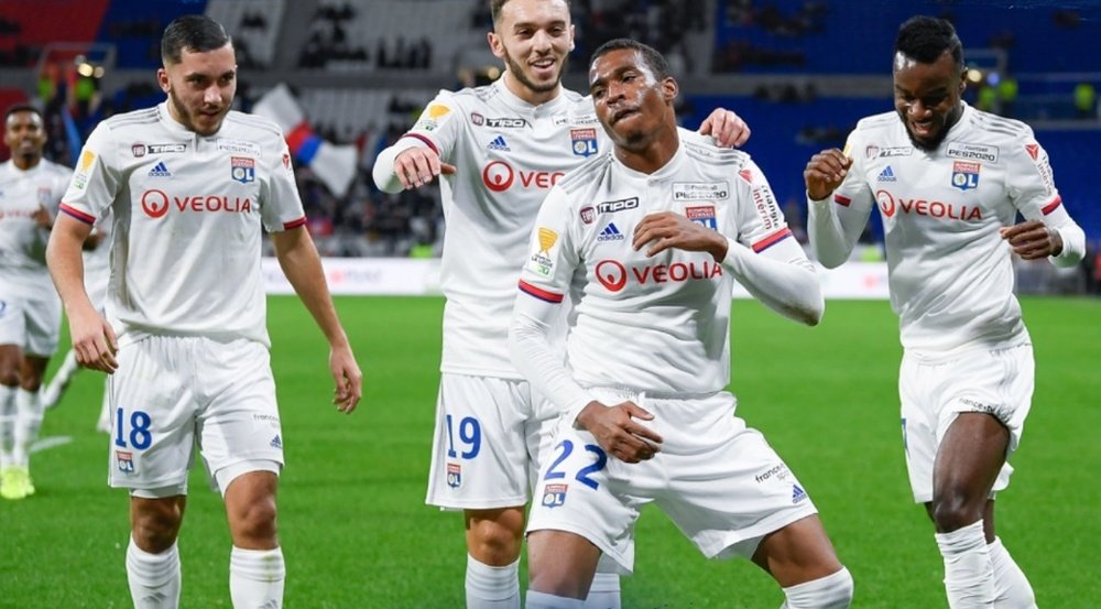 El Lyon goleó al Toulouse para meterse en cuartos de Liga. Twitter/OL