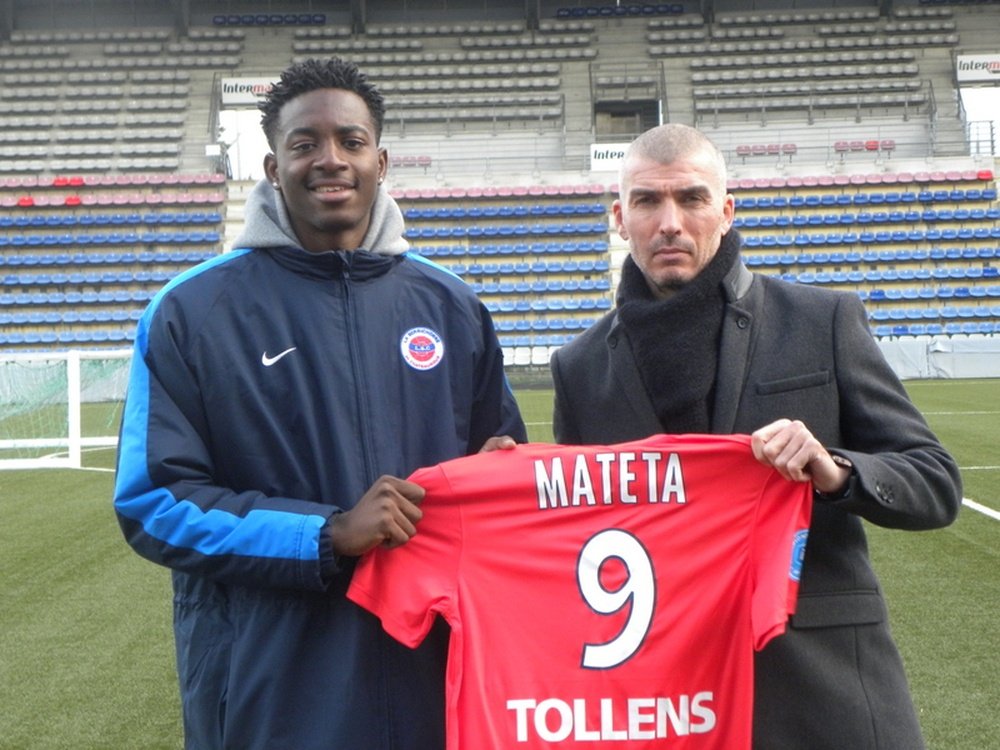 Jean-Philippe Mateta arrive à Lyon en provenance de Chateauroux. Berrichonne