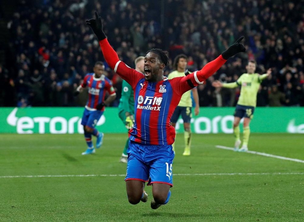 Schlupp decidió el encuentro con una acción individual. Twitter/CPFC