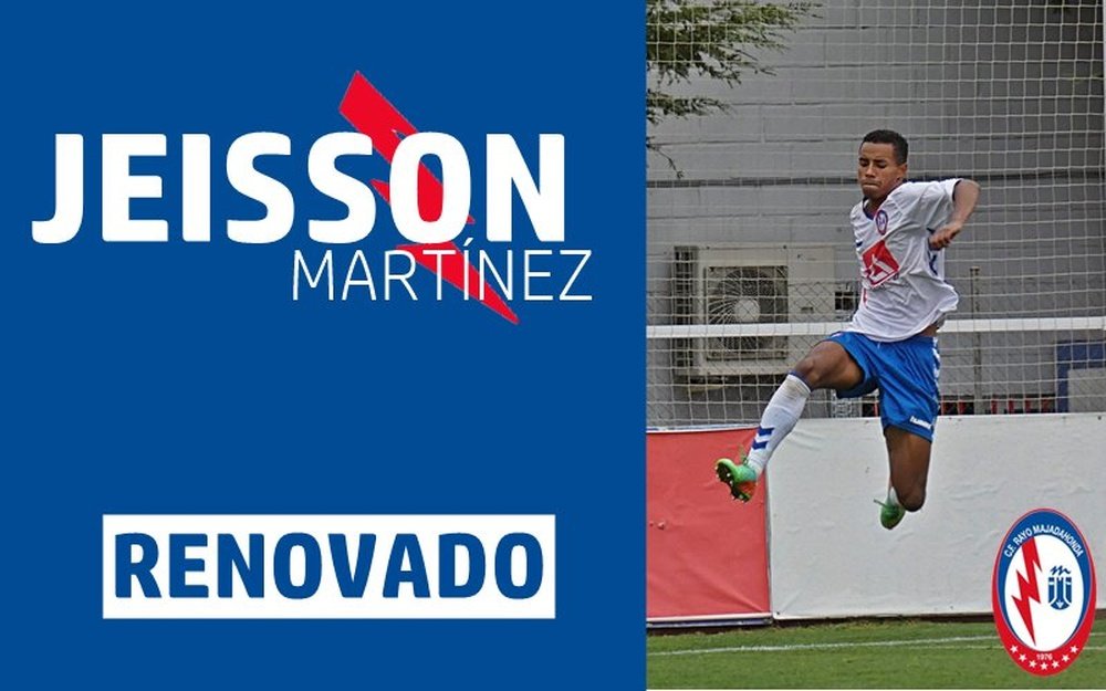 Jeisson Martínez, renovado hasta el 2020. RMajadahonda