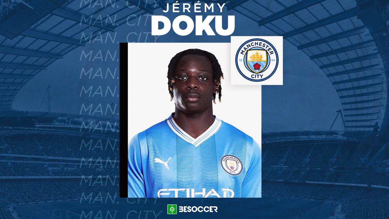 OFFICIEL : Manchester City s'offre Jérémy Doku