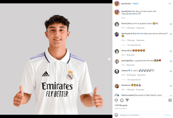 Jesús Fortea ficha por el Real Madrid. Captura/Instagram/jesusfortea