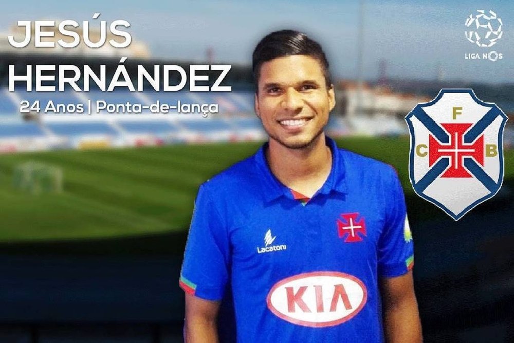 Jesús Hernández, nuevo jugador de Belenenses. BelenensesSAD