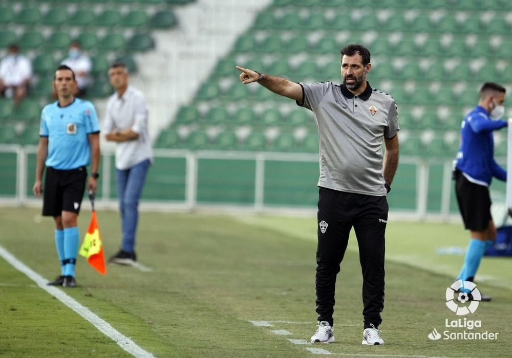 Jesús Muñoz cree que el Elche se lo creyó por momentos. LaLiga