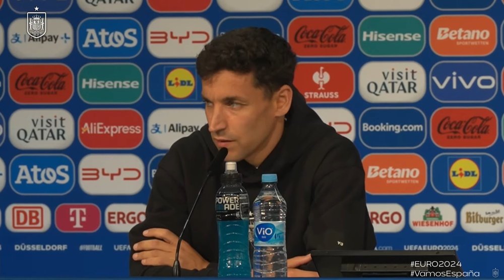 Jesús Navas, en la previa del Albania-España de la Eurocopa 2024. SEFutbol