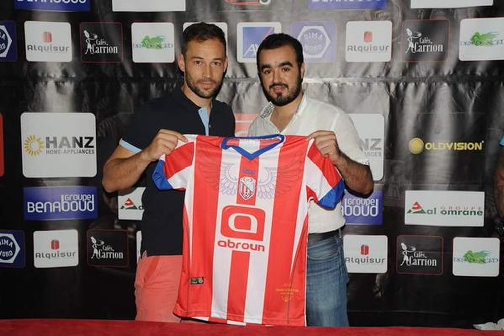Tato firma con el Mogreb de Primera División Marruecos. Twitter