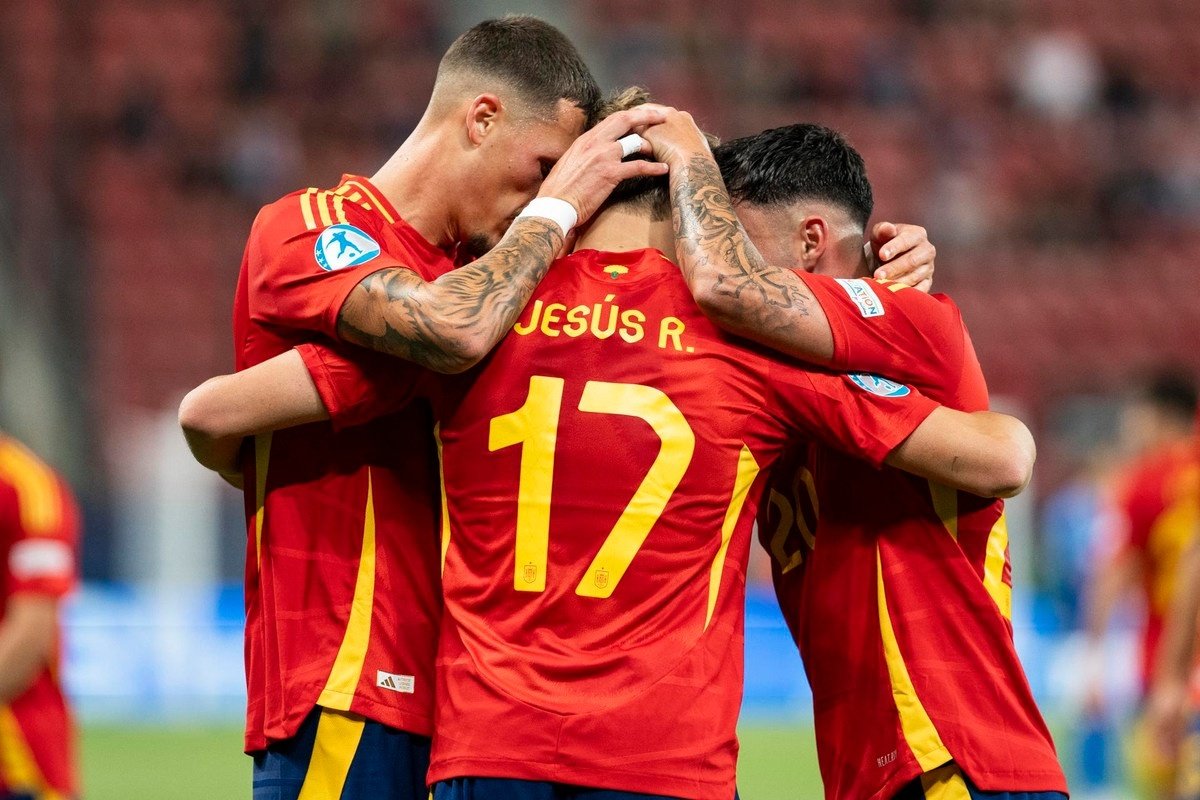 España está en los cuartos de final del Europeo Sub 21. EFE