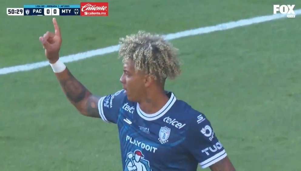 Así debutó el doble nuevo Rondón. Captura/FOXSports
