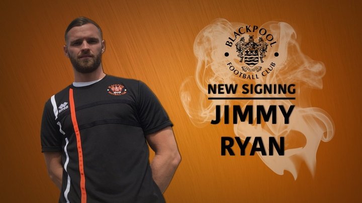 Jimmy Ryan, nuevo jugador del Blackpool
