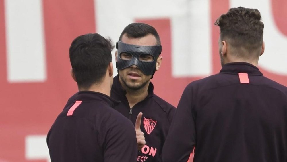 Jordán volvió a entrenarse. SevillaFC