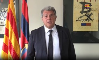 Laporta could ask for the 'Clasico' to be replayed. Screenshot/FCBarcelona