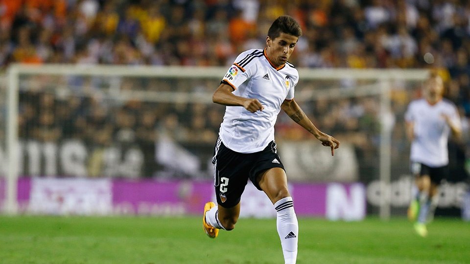 El defensa del Valencia estará de baja hasta después del parón. ValenciaCF