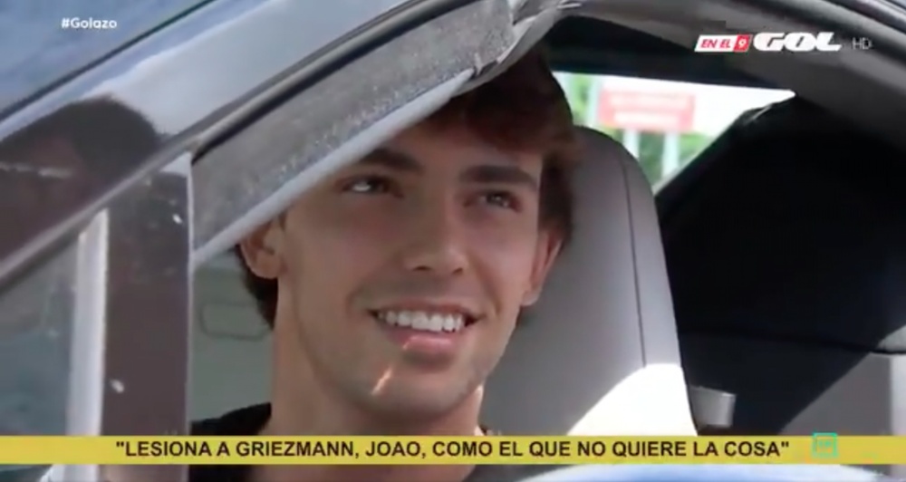 Joao Félix defendió a Griezmann. Captura/GOL