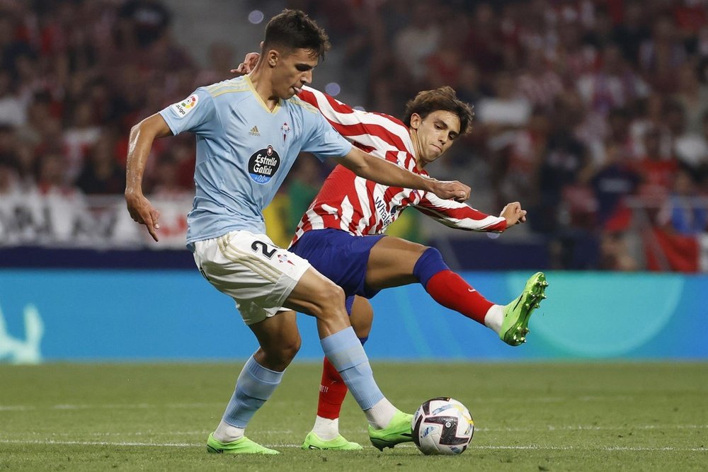 Gabriel Veiga es una de las figuras del Celta de Vigo. EFE