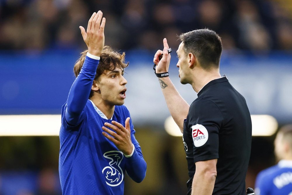 Joao Felix is on loan at Chelsea from Atletico Madrid. EFE