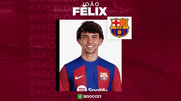 OFICIAL: João Félix renovou com o Atlético de Madrid até 2029 e emprestado ao Barcelona. BeSoccer