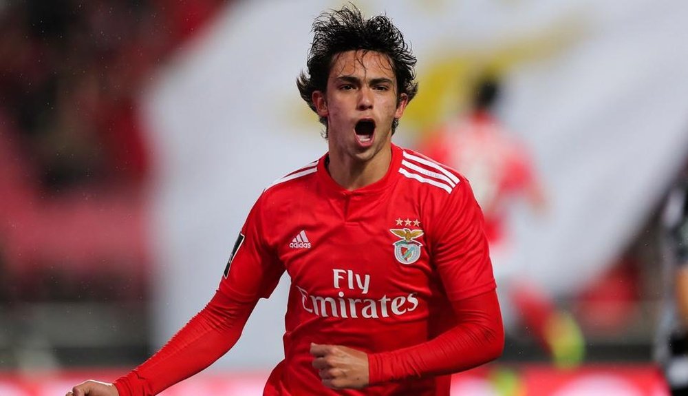 Joao Felix professed his love for Benfica. EFE