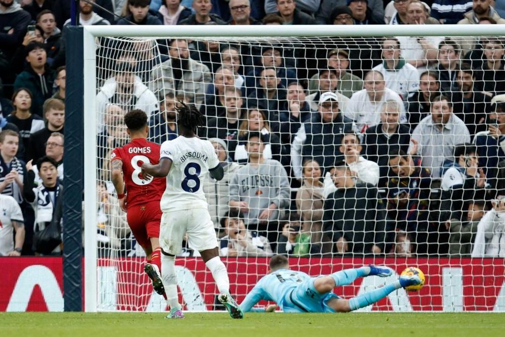 Lo Wolves vencieron por 1-2 al Tottenham. EFE