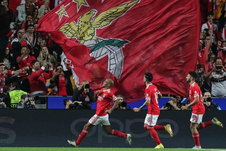 Il Benfica trionfa per 4-3 contro la Juventus. AFP