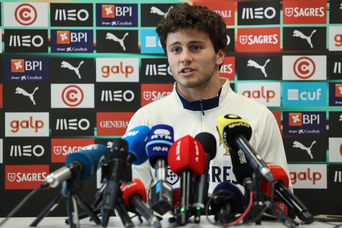 Joao Neves es clave para Portugal y el PSG. EFE/Miguel A. Lopes