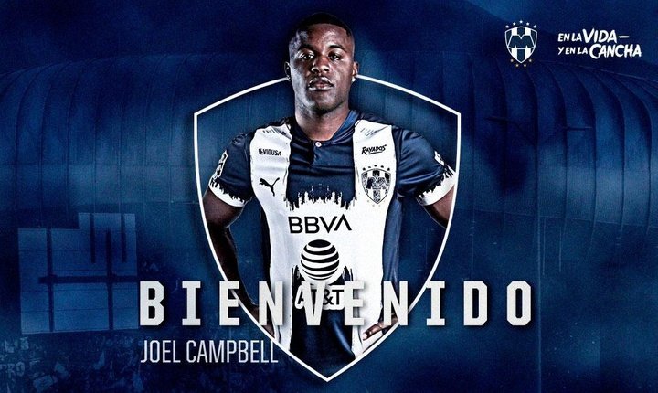 Joel Campbell, cedido a Rayados de Monterrey un año