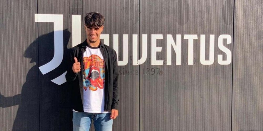 Joel Ribeiro, de 16 anos, é aposta da Juventus. Instagram/JoelRibeiro