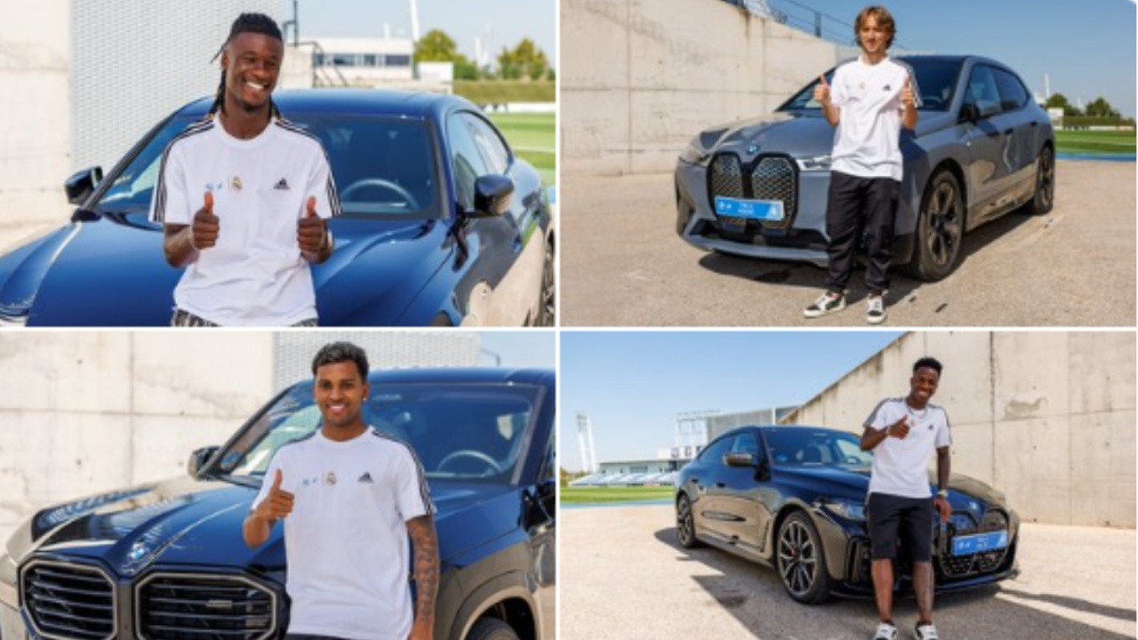 Jogadores do Real Madrid ganham carros de luxo de até R$ 978 mil