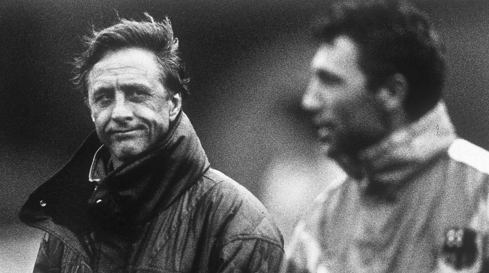 Cruyff y Stoichkov, dos estrellas del Dream Team culé.