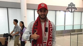 Jon Bakero, hijo del mito del Barça, jugará en Bulgaria. Captura/TorontoFC