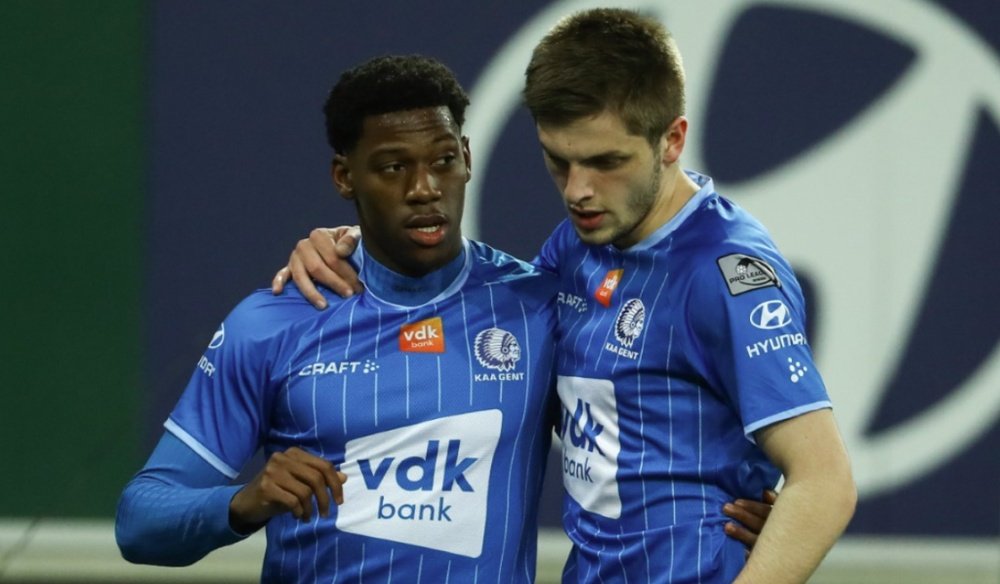 Jonathan David, le 'Haaland' canadien. Twitter/KAAGent