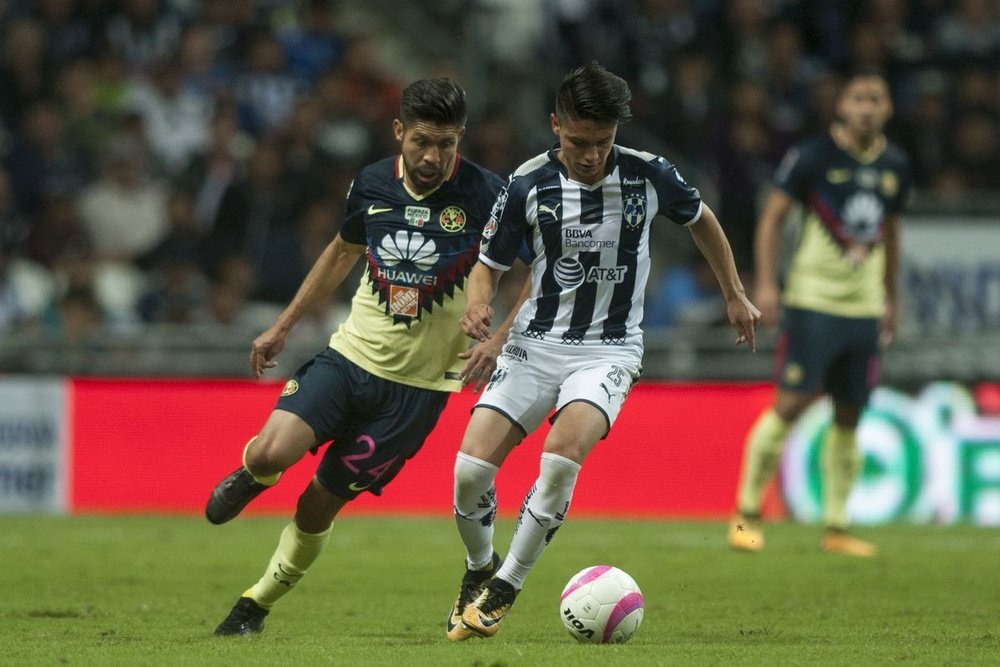 Rayados de Monterrey es líder destacado en el torneo Apertura de México. JULIO CESAR AGUILAR/AFP