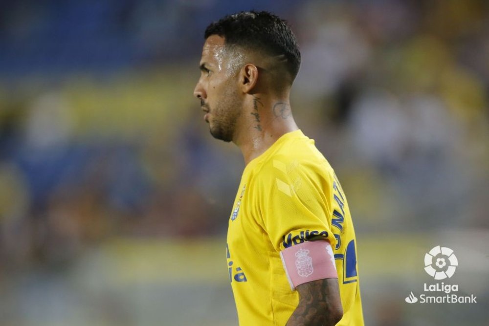 Victoria de Las Palmas en el 92' ante el Cartagena. LaLiga