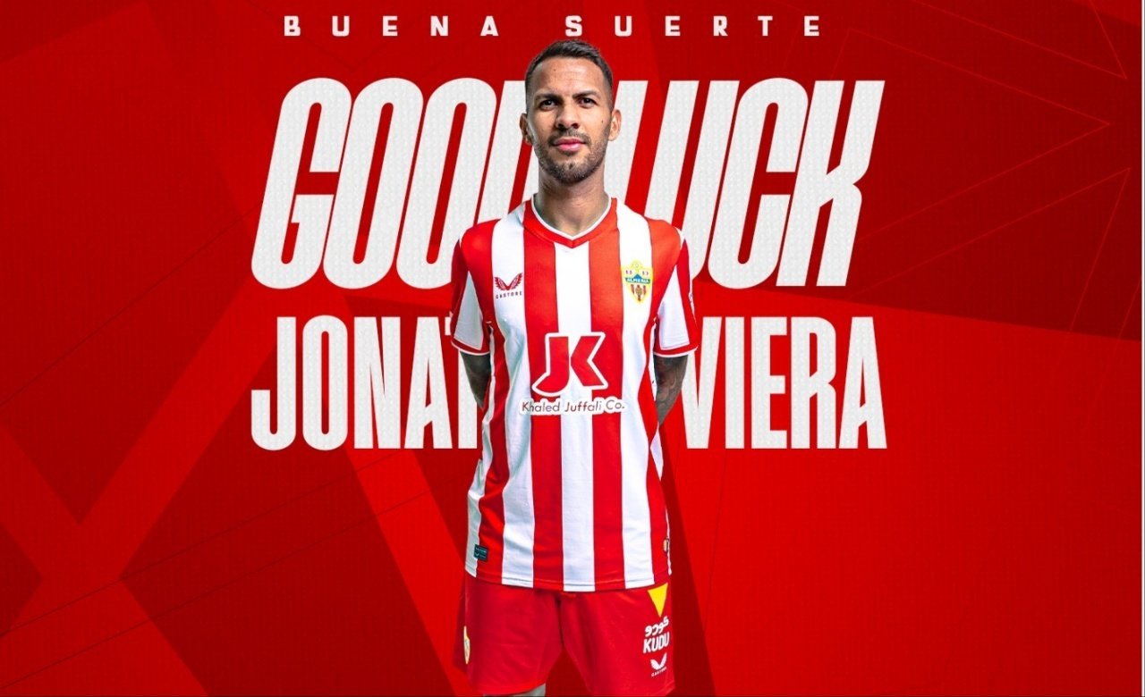 Jonathan Viera rescinde su contrato con el Almería