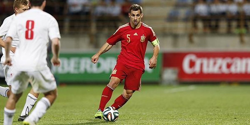 Jonny, convocado con la Selección Española Sub 21 ante Georgia. Twitter