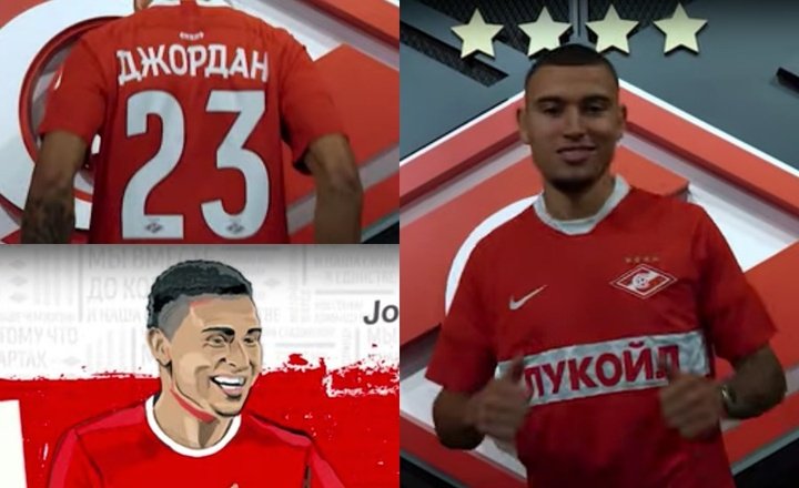 Le fils de Larsson porte le Spartak Moscou