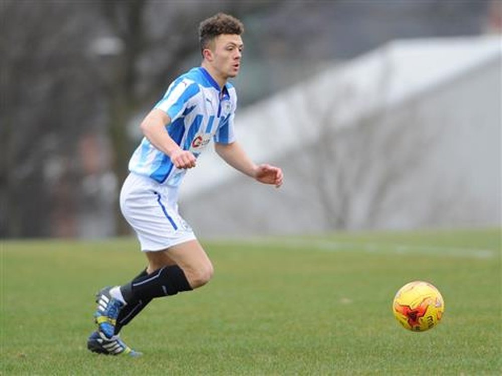 One of the three Jordan Williams who took to the pitch on Tuesday. HTAFC