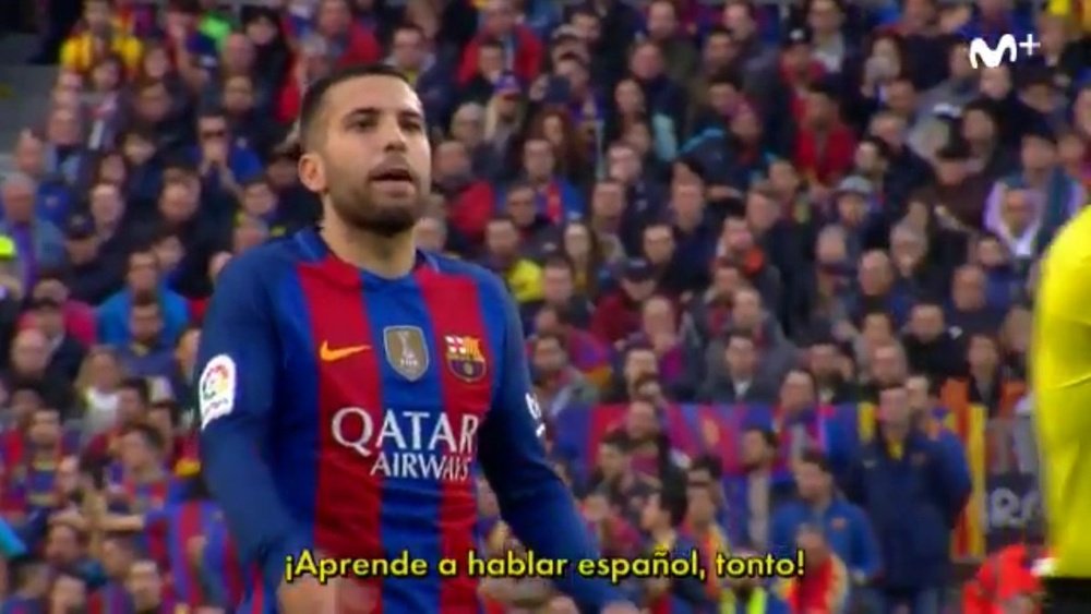 Jordi Alba ha sido desacreditado por un vídeo que circula por las redes sociales. Twitter