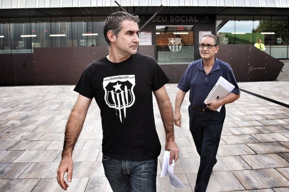 Jordi Cases fue el hombre que denunció a Rosell por el fichaje de Neymar. Archivo/EFE