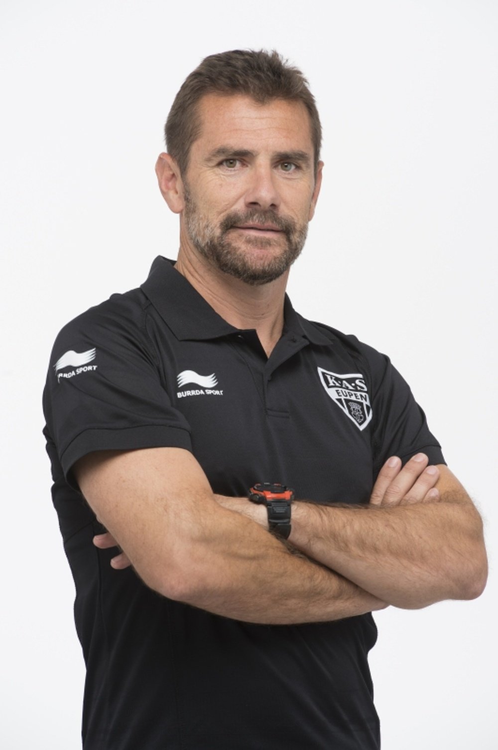 Jordi Condom, entrenador del Kas Eupen, y testigo casi directo de los atentados de Bruselas. AS-Eupen