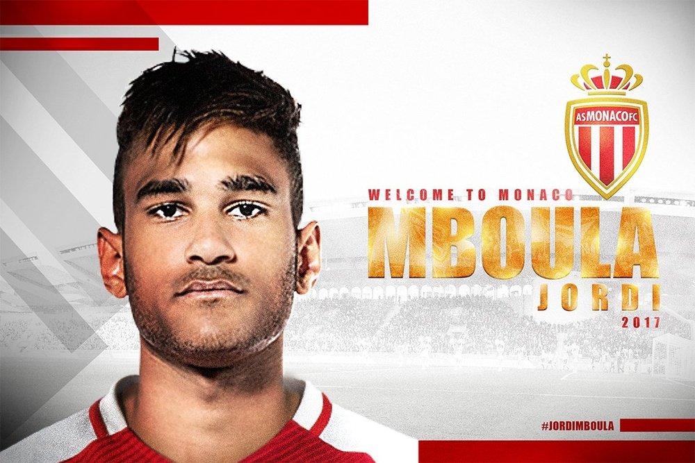 Jordi Mboula: New signed player at AS Monaco. ASMonaco