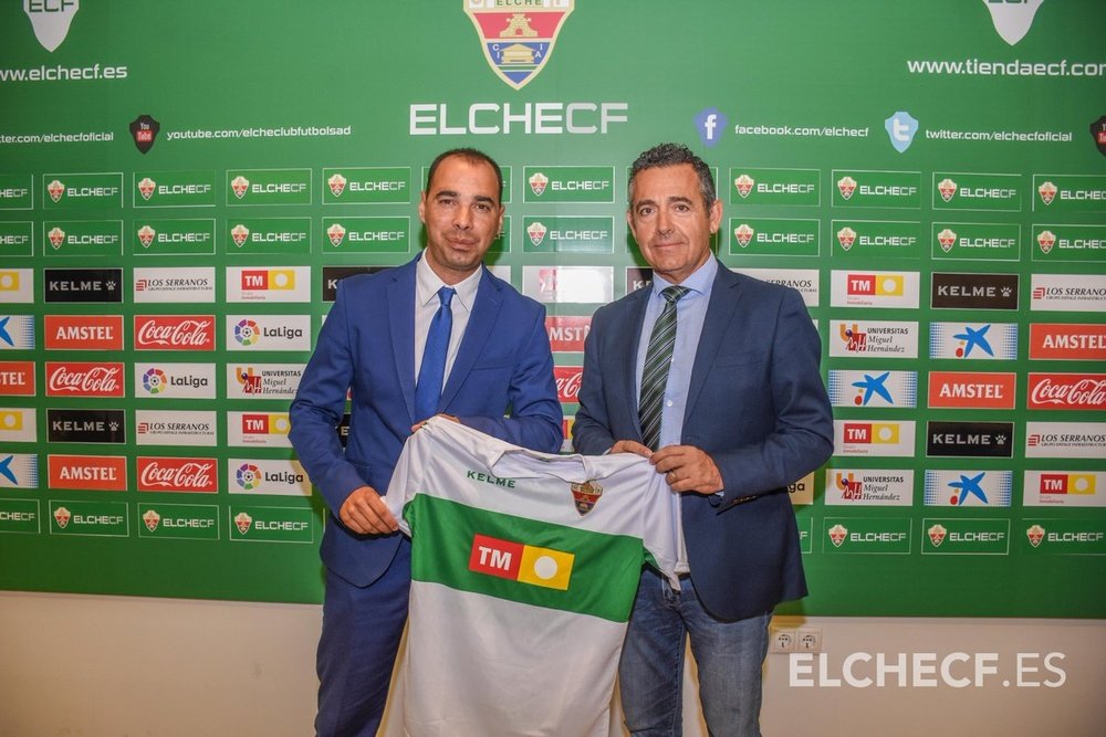 Jorge Cordero, nuevo técnico del Elche, perfila la plantilla de cara a la próxima temporada. ElcheCF