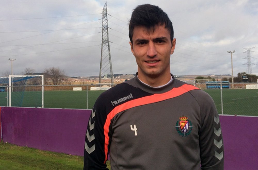 Jorge Juliá, nuevo jugador del filial del Valladolid. RealValladolid