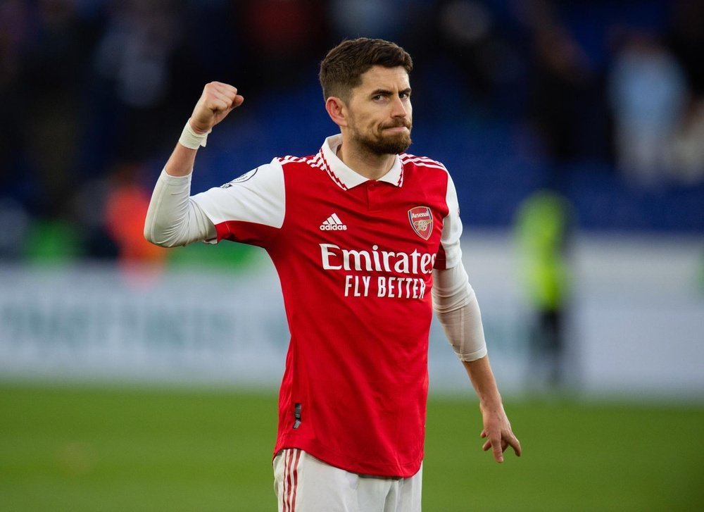 Jorginho has lost his place in Mikel Arteta's starting XI. EFE