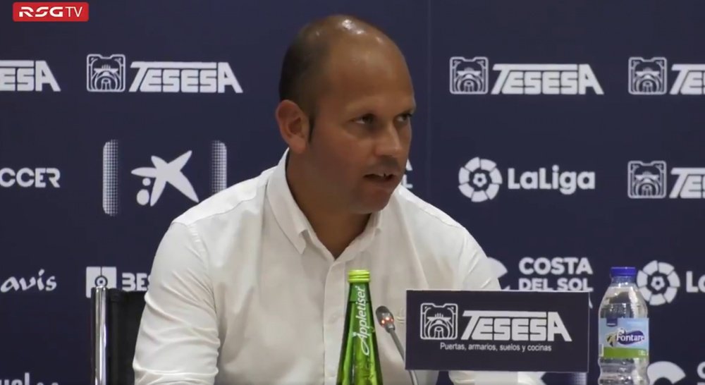 José Alberto está satisfecho con el empate ante el Málaga. RSGTV