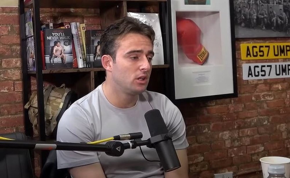 Jose Baxter contó su caso. Captura/TheLegItPodcast