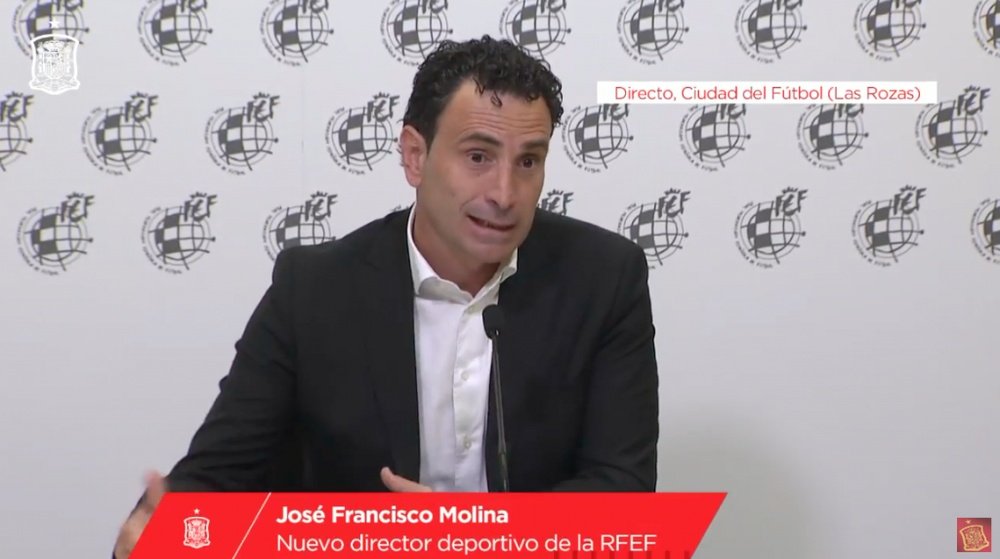 Molina debutó ante los medios. SeFutbolTV