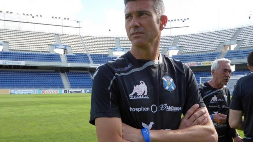 José Luis Martí, entrenador del Tenerife. CDTenerife
