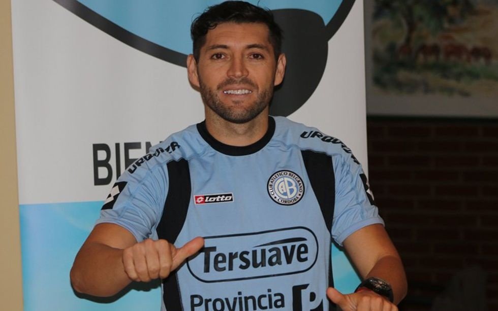José Manuel Rojas, jugador de Belgrano. Twitter
