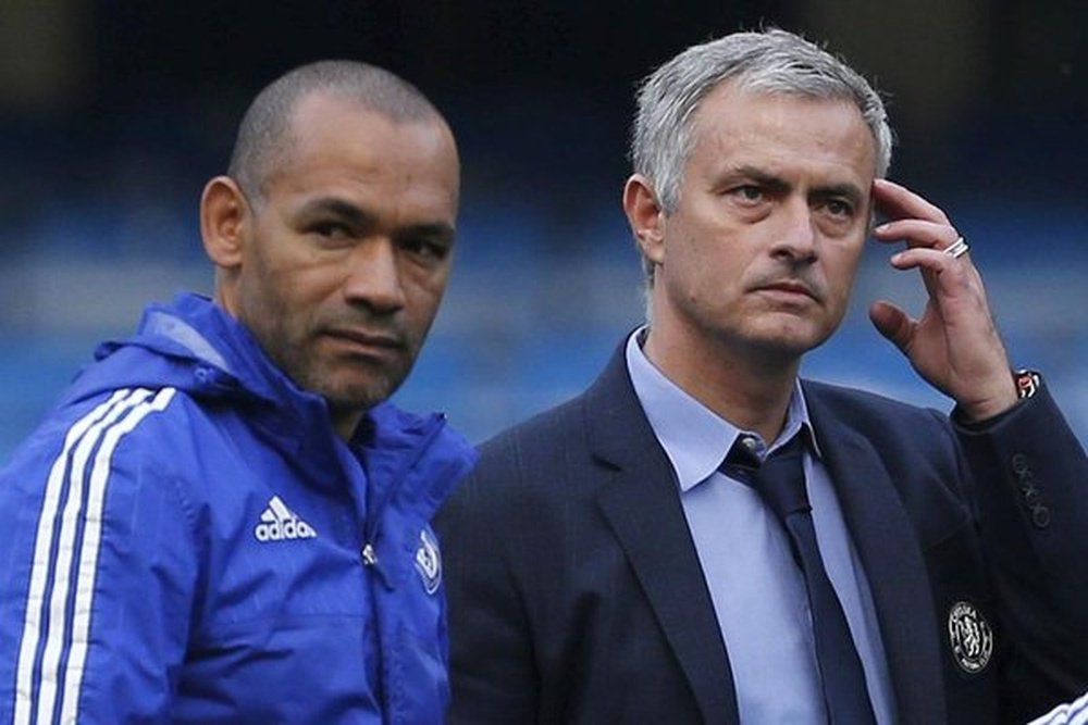 José Morais, con su amigo José Mourinho. Twitter